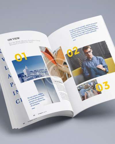 Leaflets With High Gloss Finish