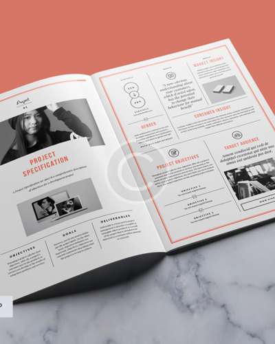 Booklets 21cm x 29.7cm