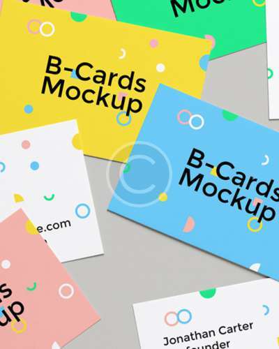 Glossy Business Card, Square